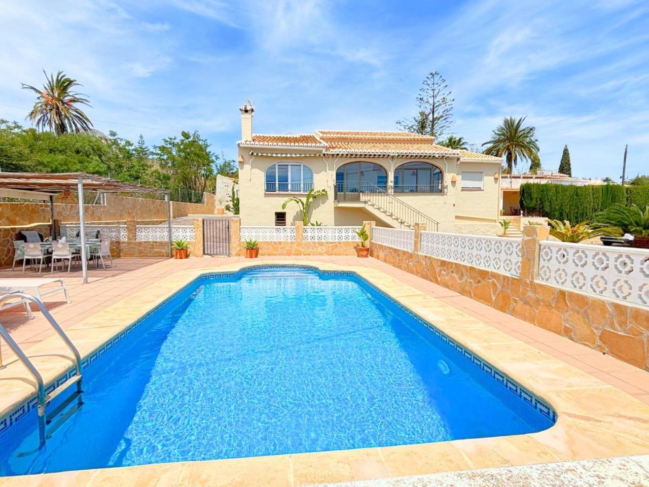 Villa Mediterranea Con Piscina Privada Jávea Kültér fotó
