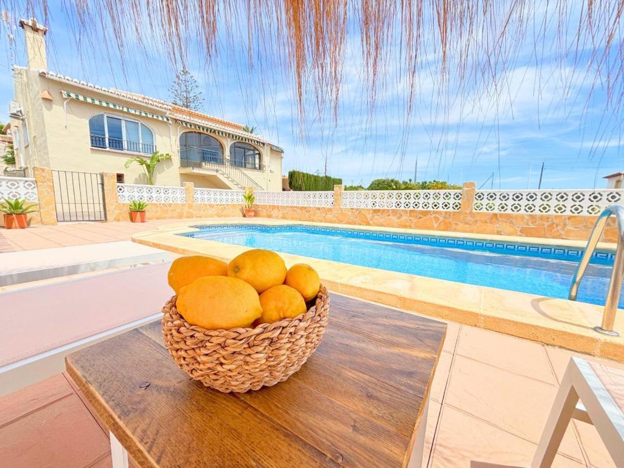 Villa Mediterranea Con Piscina Privada Jávea Kültér fotó