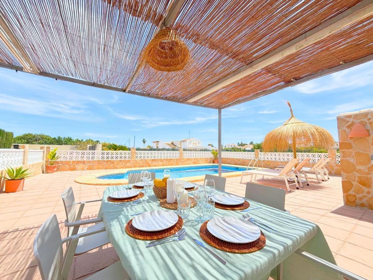 Villa Mediterranea Con Piscina Privada Jávea Kültér fotó